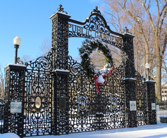 Main gates at the Halifax Public Gardens 2013